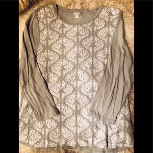 JCrew long sleeve top
